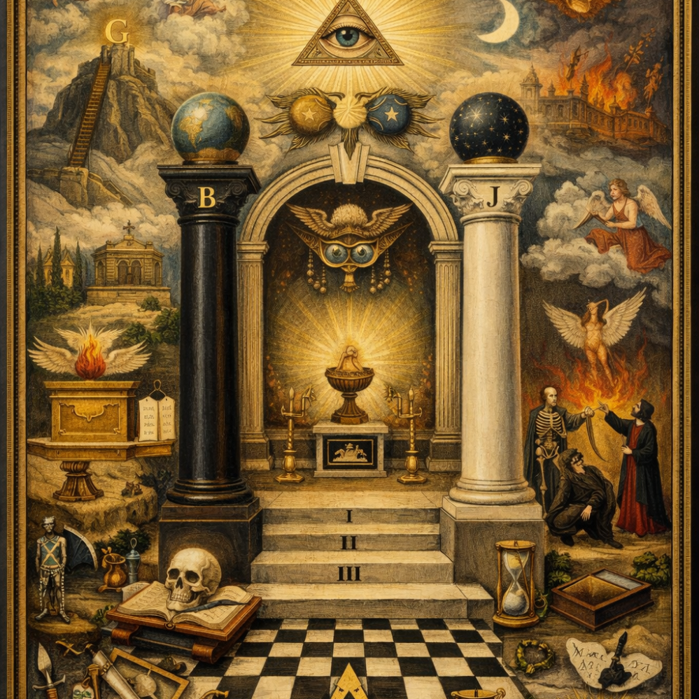 operatic rite tracing board